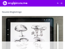 'acrylgiessen.com' screenshot