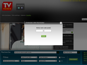 'tvhebdo.com' screenshot