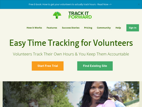 'trackitforward.com' screenshot