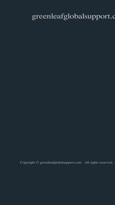 greenleafglobalsupport.com