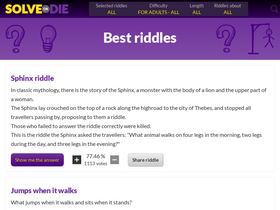 'solveordie.com' screenshot