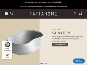 'tattahome.com' screenshot
