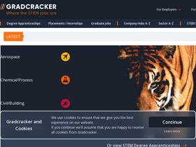 'gradcracker.com' screenshot