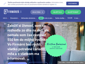 'firmaren.sk' screenshot