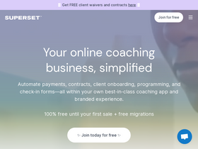 'supersetapp.com' screenshot
