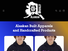 alaskanbuilt907.com homepage screenshot