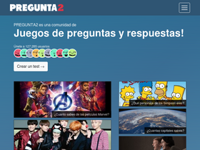 'pregunta2.com' screenshot