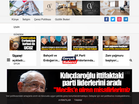'gercekhaberci.com' screenshot