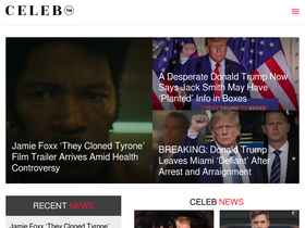 'celebmagazine.com' screenshot