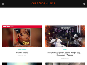 'curteboamusica.info' screenshot