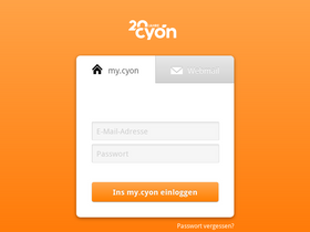 my.cyon.ch