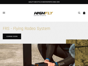 highfly-watersport.com homepage screenshot