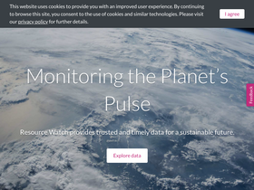 'resourcewatch.org' screenshot