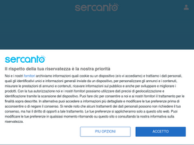 'sercanto.it' screenshot