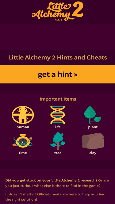 Little Alchemy 2 Tips, Cheats, Vidoes and Strategies