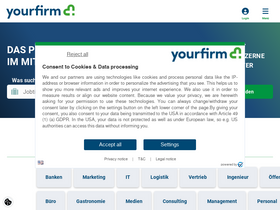 'yourfirm.de' screenshot