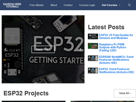 'randomnerdtutorials.com' screenshot