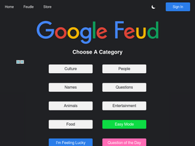 'googlefeud.com' screenshot