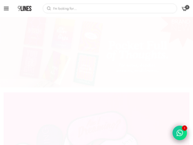 9lines.store homepage screenshot