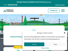 'nationalintensive.com' screenshot