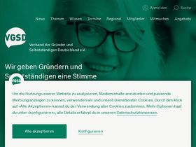 'vgsd.de' screenshot