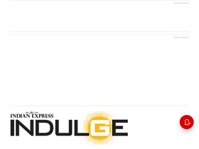 'indulgexpress.com' screenshot