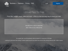 'ufile.io' screenshot