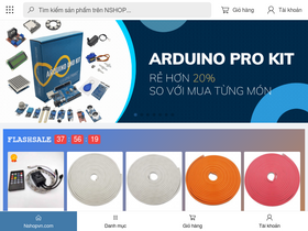 'nshopvn.com' screenshot