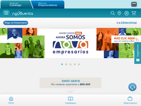 'novaventa.com.co' screenshot