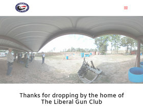 'theliberalgunclub.com' screenshot