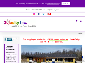 'solacity.com' screenshot