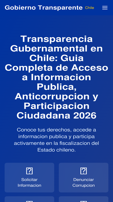gobiernotransparentechile.cl