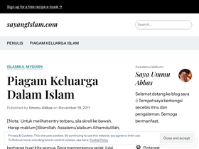 sayangislam.com