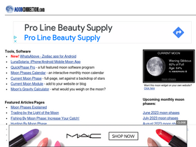 'moonconnection.com' screenshot