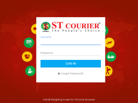'erpstcourier.com' screenshot