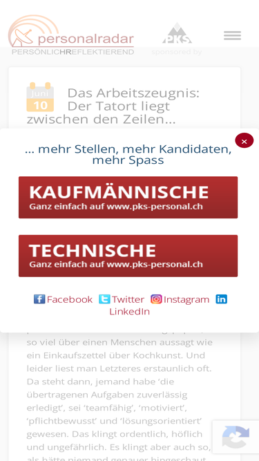 personalradar.ch