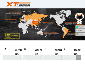 'xtlaser.com' screenshot