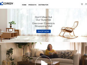 coredy.com homepage screenshot