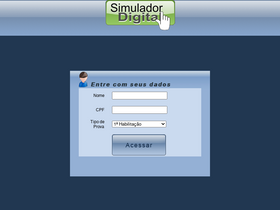 'e-detran.com.br' screenshot
