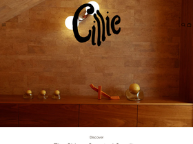 cillie.com.au homepage screenshot