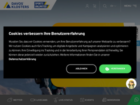'davos.ch' screenshot