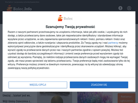 'bolec.info' screenshot