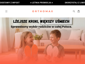 orthomax.pl homepage screenshot