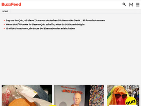 'buzzfeed.de' screenshot
