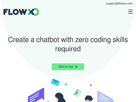 'flowxo.com' screenshot