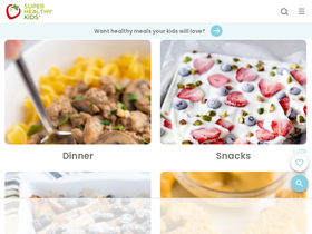 'superhealthykids.com' screenshot