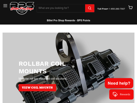 billetproshop.com homepage screenshot