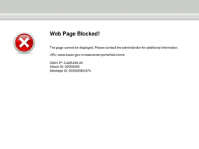 'anle.toaan.gov.vn' screenshot