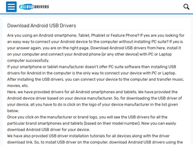 'allusbdrivers.com' screenshot
