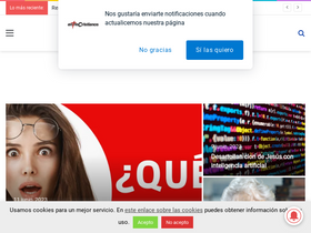 'entrecristianos.com' screenshot